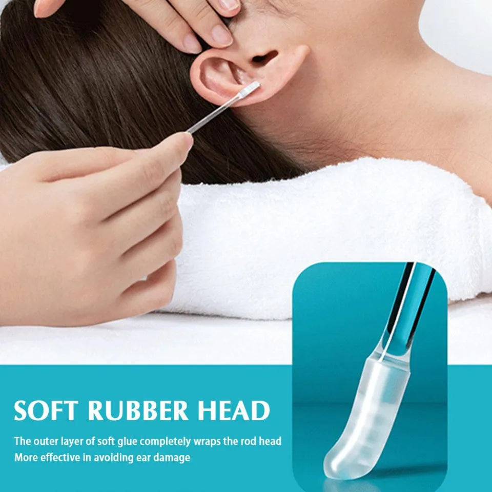 Sticky Ear Wax Cleaner – Pack of 24| Reusable & Washable Ear Cleaning Sticks
